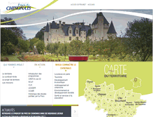 Tablet Screenshot of pays-du-chinonais.fr
